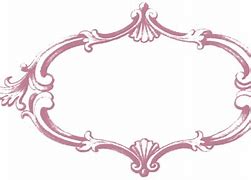 Image result for Pink Fancy Frame Clip Art