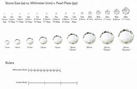 Image result for 6Mm Rhinestone Size
