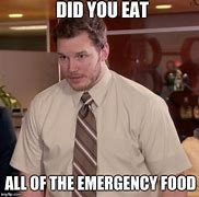 Image result for Emergency Food Supply Meme