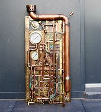 Image result for Steampunk Wall Sculpture