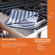 Image result for Cloth Stainless Steel Clear