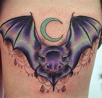 Image result for Cartoon Bat Tattoo