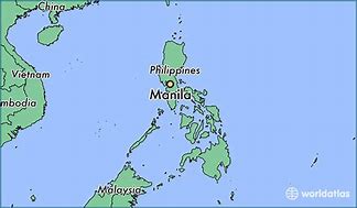 Image result for Manila World Map
