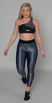 Image result for Woman in Black Leggings