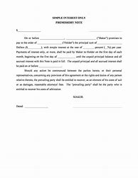 Image result for Personal Loan Promissory Note Sample