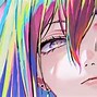 Image result for Anime Realistic Rainbow Hair