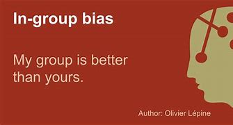 Image result for In-Group Bias