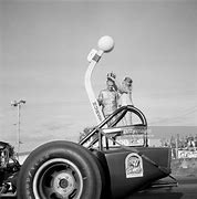 Image result for Vintage NHRA Trophy Girl Fampus