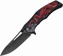 Image result for Dragon Red Pocket Knife