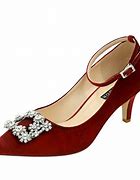 Image result for Burgundy Shoes for Women Evening