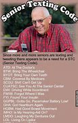 Image result for Texting Codes for Seniors