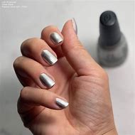 Image result for Silver Metalic Nail Poilsh