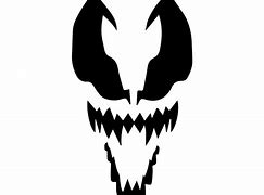 Image result for Venom Face Pumpkin