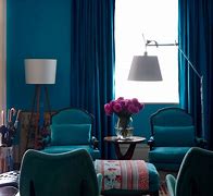 Image result for Blue and Brown Living Room Curtains