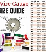 Image result for Jewelry Wire Gauge