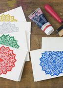 Image result for Block Printing Cards