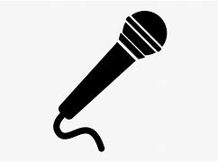 Image result for Silhouette Microphone No Background