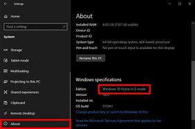 Image result for How to Disable S Mode in Windows 10