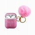 Image result for Glitter AirPod Cases for Girls with Fur Balls