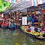 Image result for Bangkok Water Market
