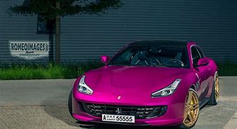 Image result for Hot Pink Car Ferrari