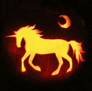 Image result for Scary Unicorn Pumpkin Carving