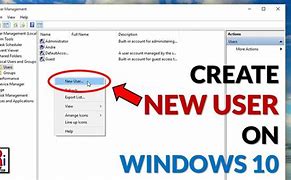 Image result for Create User