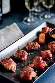 Image result for Bacon Wrapped Champagne Glass