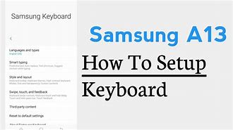 Image result for Samsung Galaxy A13 Keyboard