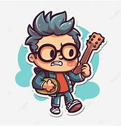 Image result for Musician Cartoon Stickers