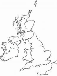 Image result for British Isles Outline