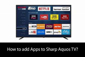 Image result for Sharp Aquos TV Apps