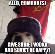 Image result for Soviet Dog Meme