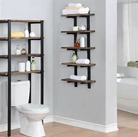 Image result for Silver Bathroom Wall Shelves
