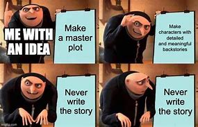 Image result for Too Detailed Writing Meme