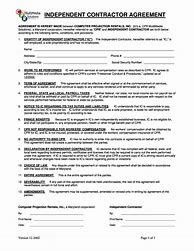 Image result for 1099 Agreement