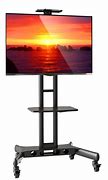 Image result for Battery Powered TV On Stand