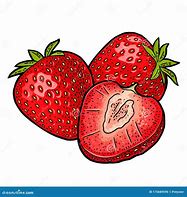 Image result for Strawberry Slice Vector