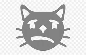Image result for Crying Cat Emoji