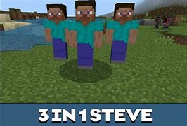 Image result for Minecraft Steve Mod