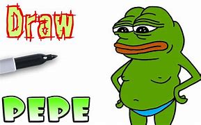 Image result for Pepe Frog Drawing