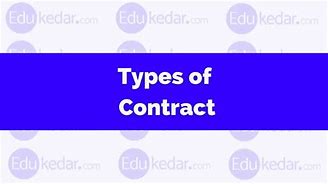 Image result for Research Different Types of Contract