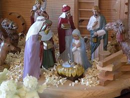Image result for Ceramic Nativity Scene