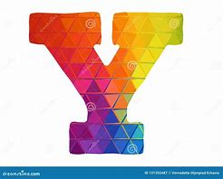 Image result for Rainbow Letter Y