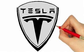 Image result for Tesla Logo Drawing