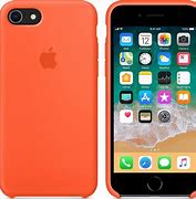 Image result for iPhone 8 Silicone Orange Case