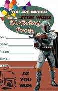 Image result for Star Wars Birthday Invite