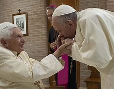 Image result for Pope Benedict XVI and Francis