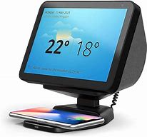 Image result for Apple Charging Station with Echo Show 8 Stand