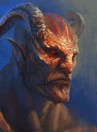 Image result for Demon Face Art